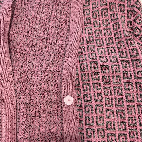 Givenchy Pink 4G Monogram Cardigan Size XS (Small) - Picture 6 of 8